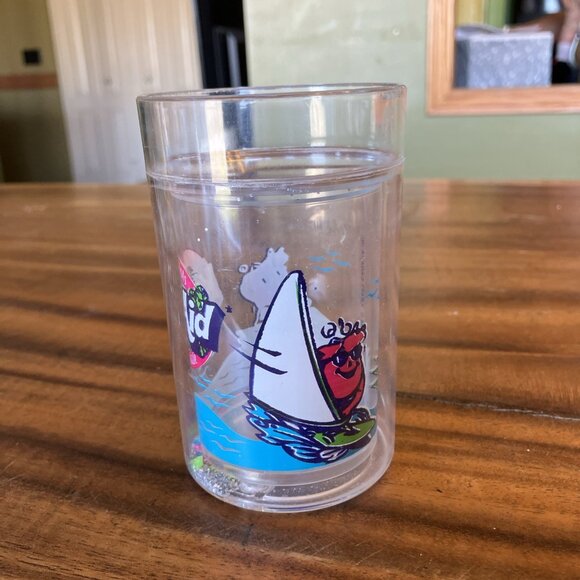 Vintage Kool-Aid Island Twist Tornado Tropical Canada Exclusive Plastic Cup - Picture 5 of 8